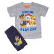 Paw Patrol/Mancs őrjárat fiú 2 részes póló/short s