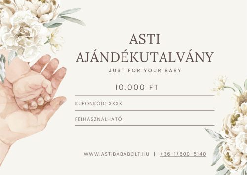 Asti ajándékutalvány - 10.000 Ft értékű