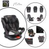 Moni Motion 0-36kg autósülés isofix, 360fok sps, bőr fekete