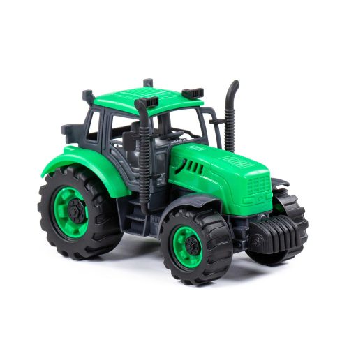 Moni Polesie 91222 lendkerekes, hátrahúzós traktor zöld