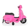 Moni Bo vespa elektromos kismotor gts super sport 6v pink