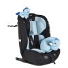 Moni Isafe autósülés isize és isofix ülésemelővé alakítható 76-150cm kék