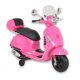 Moni Bo vespa 801 gts super 12v motor/robogó nagy pink