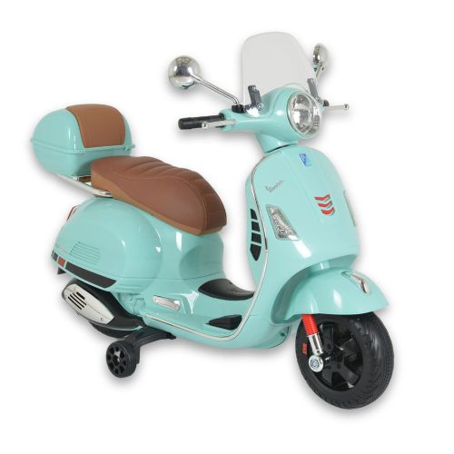 Moni Bo vespa 801 gts super 12v motor/robogó nagy mentazöld