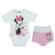 Disney Minnie lányka 2 részes kombidressz/short sz