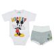 Disney Mickey fiú 2 részes kombidressz/short szett