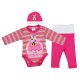 Disney Minnie 3 részes (sapka+nadrág+body) szett g