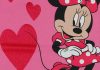 Disney Minnie csillámos, szíves hosszú ujjú lányka póló