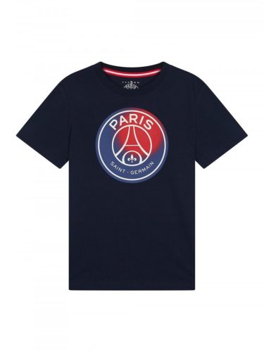 PSG póló gyerek BIG LOGO s.kék