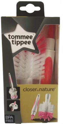 Tommee Tippee CTN Cumisüveg Tisztító Kefe - Rózsaszín