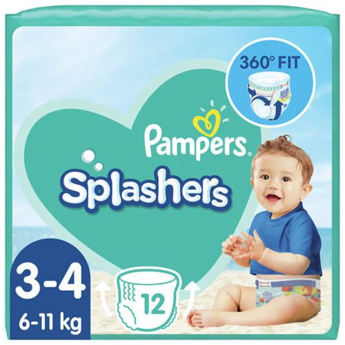 Pampers úszópelenka Splashers 3-4 12db 6-11kg 