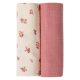 Bubaba muslin pelenka 70x70 cm (2 db)-pink/beige