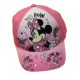 Minnie egér mintás kislány baseball sapka pink színben