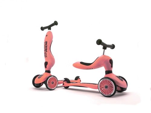 Scoot and Ride Highwaykick1.  2 in 1 kismotor/roller PEACH