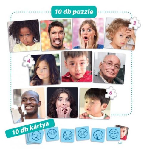 Akros Érzelmek puzzle 24 hó+