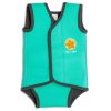 Bblüv Wrap neopréne baba úszódressz 6-18hó- Aqua