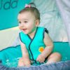 Bblüv Wrap neopréne baba úszódressz 6-18hó- Aqua