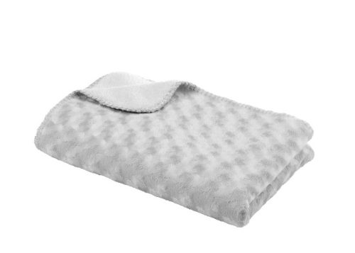 BabyDan Double Fleece antiallergén takaró 75x100 grey