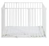 BabyDan Square playpen fehér járóka + matrac