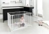 BabyDan Square playpen fehér járóka + matrac