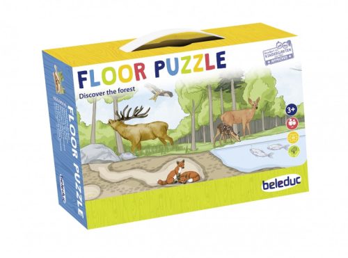 Beleduc Padló puzzle-Erdő felfedezése