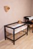 Childhome COT 97 - Babaágy - 120x60Cm Fekete / Fa