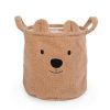 Childhome Teddy Kosárka - 30x30x30 Cm - Barna