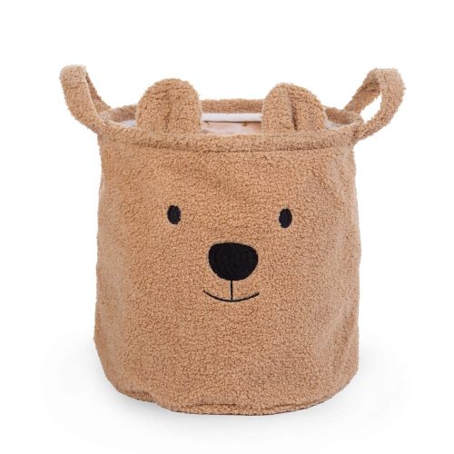 Childhome Teddy Kosárka - 30x30x30 Cm - Barna