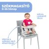 Chairy 2in1 székmagasító ülőke és kisszék Bunny szürke - Chicco