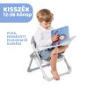 Chairy 2in1 székmagasító ülőke és kisszék Bunny szürke - Chicco