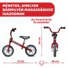 Futóbicikli Balance Bike Red Bullet 2-5 év - Chicco