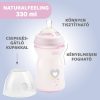 NaturalFeeling 330 ml cumisüveg gyors folyású cumi - Chicco