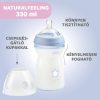 NaturalFeeling 330 ml cumisüveg gyors folyású cumi - Chicco