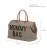 Childhome "Mommy Bag" Táska - Vászon - Khaki