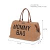 Childhome "Mommy Bag" Táska - Plüss - Barna