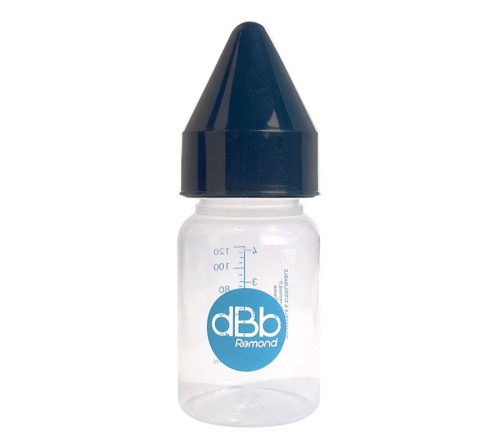 Dbb cumisüveg 120 ml, újszülött kaucsuk cumi, Dark Blue