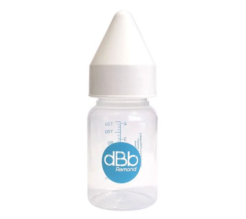 Dbb cumisüveg 120 ml, újszülött kaucsuk cumi, White