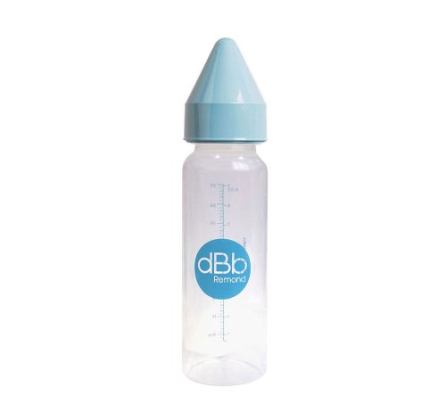 Dbb cumisüveg 270 ml, újszülött kaucsuk cumi, Sky Blue