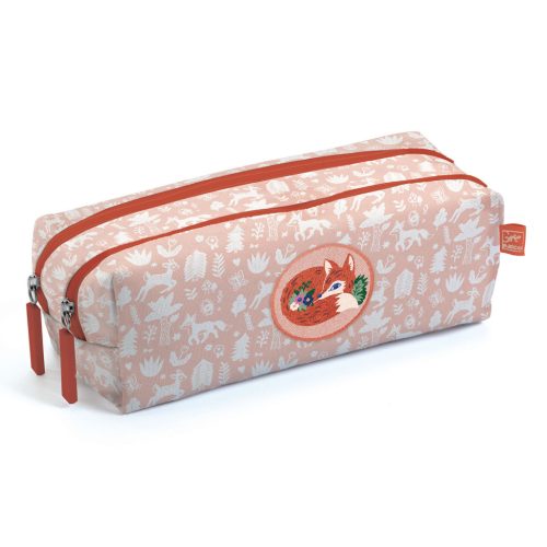 Tolltartó két rekesszel - Róka - Fox pencil case