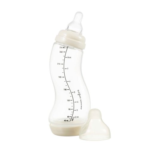 Difrax anti-colic S-cumisüveg, krém színű, 250 ml