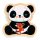 Djeco Fa puzzle 9db-os- Panda