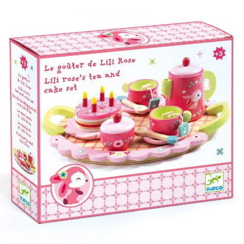 Djeco Lili Rose tea party készlet