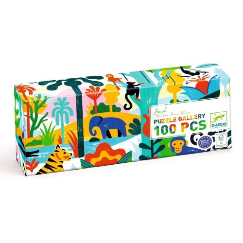 Djeco Művész puzzle - Dzsungel, 100 db-os