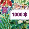 Djeco Művész puzzle - Szivárványos tigrisek, 1000 db-os