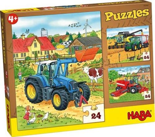 Haba Puzzle Traktor & Co.