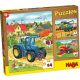 Haba Puzzle Traktor & Co.