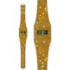 Papír karóra - GLITZERGOLD / METALLIC - Pappwatch