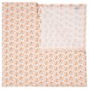 Luma bambusz muszlin pelenka 110x110 cm Flowerfever Nude