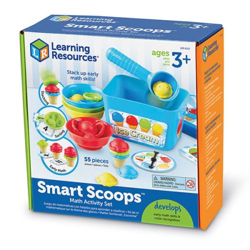 Smart Scoops, matekozós fagylaltkészlet- Learning Resources