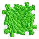 Muffik szenzoros ortopédiai szőnyeg erdő puzzle lime - kemény